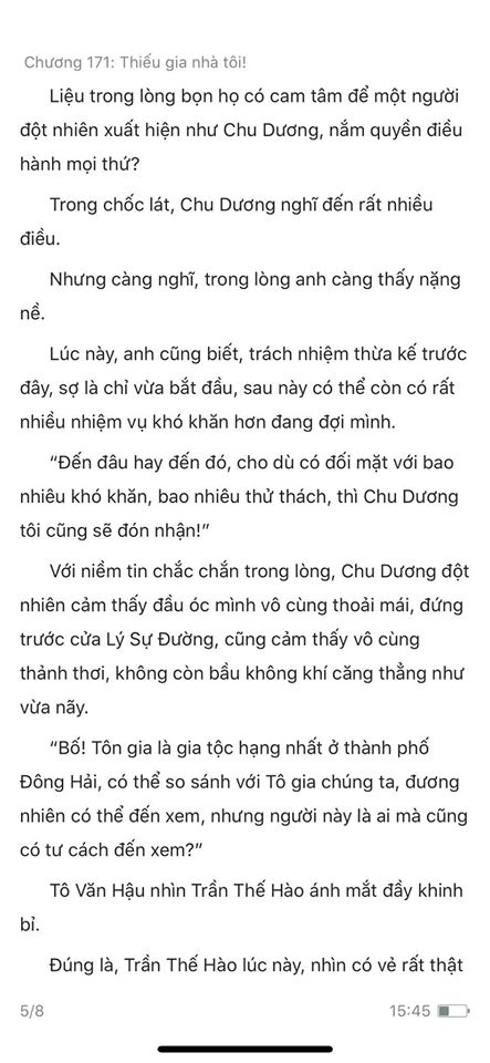 chàng rể đại gia chương 171