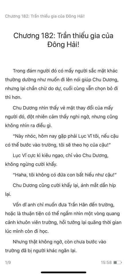 chàng rể đại gia chương 182