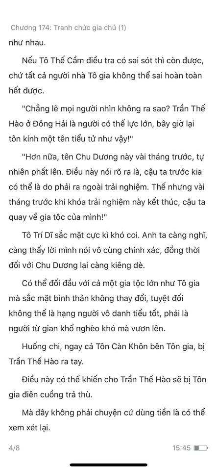 chàng rể đại gia chương 174