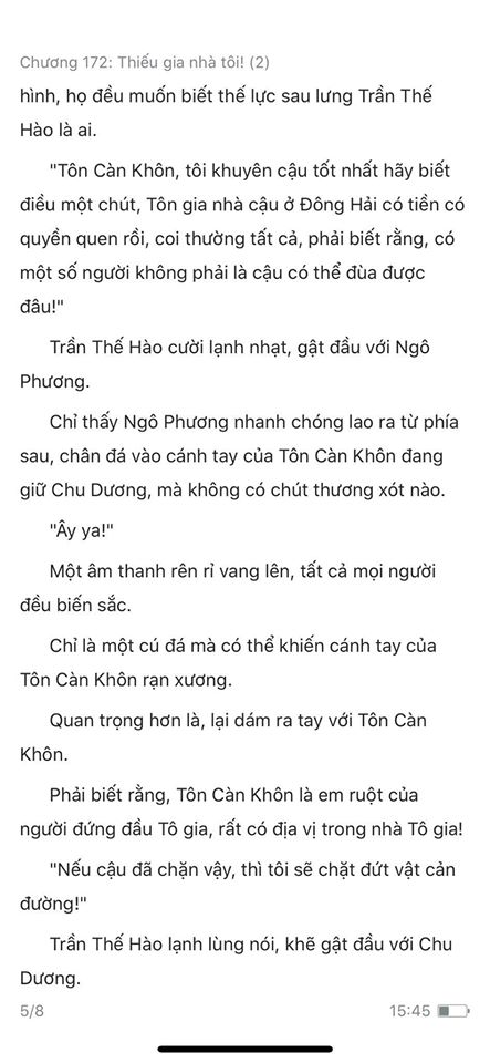 chàng rể đại gia chương 172