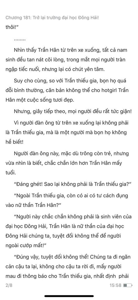 chàng rể đại gia chương 181