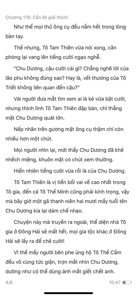 chàng rể đại gia chương 176