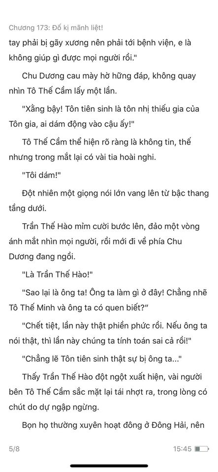 chàng rể đại gia chương 173