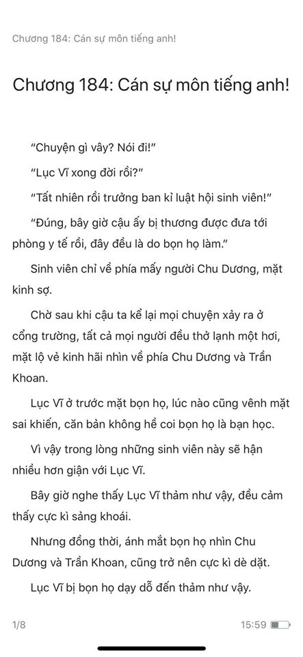 chàng rể đại gia chương 184