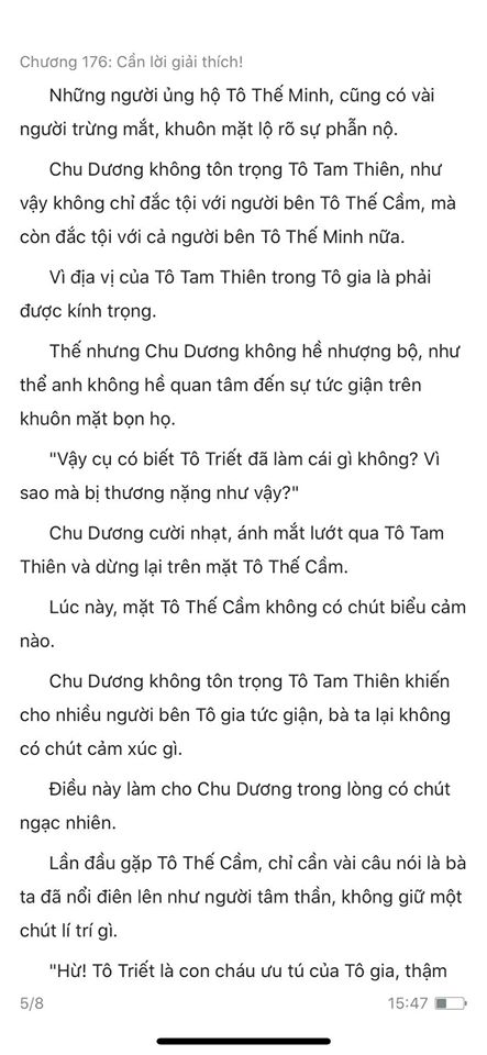 chàng rể đại gia chương 176