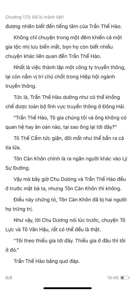 chàng rể đại gia chương 173