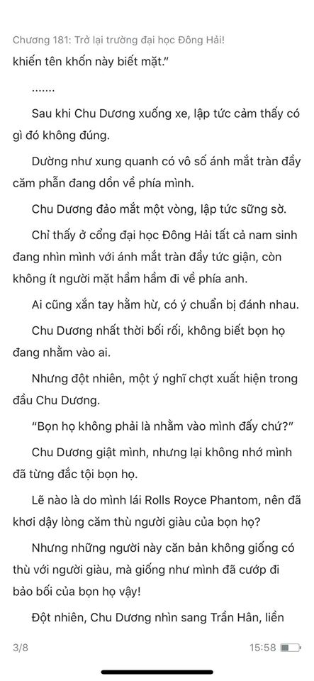 chàng rể đại gia chương 181