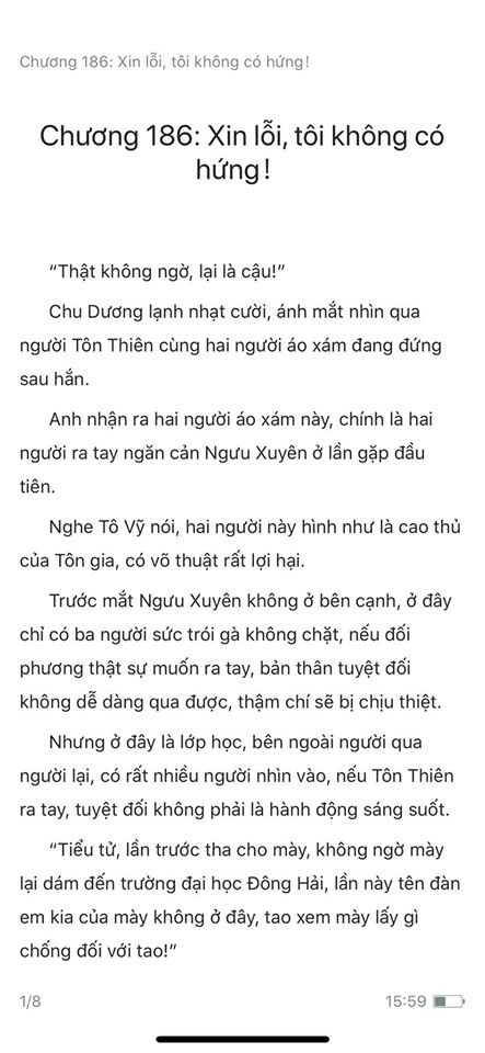 chàng rể đại gia chương 186