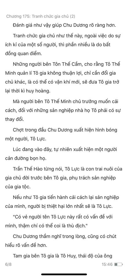 chàng rể đại gia chương 175