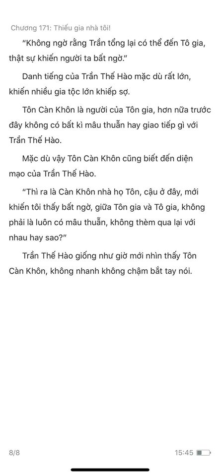 chàng rể đại gia chương 171