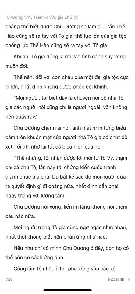 chàng rể đại gia chương 174