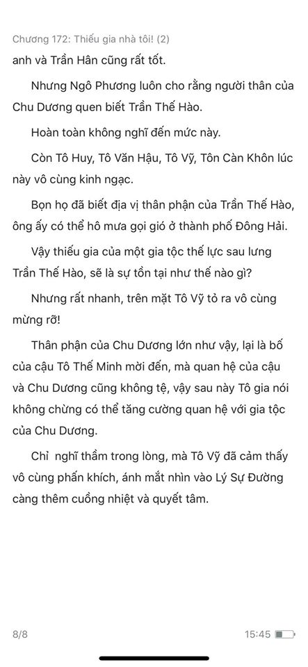 chàng rể đại gia chương 172