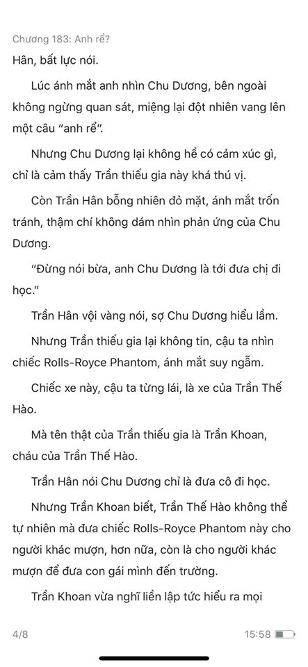 chàng rể đại gia chương 183