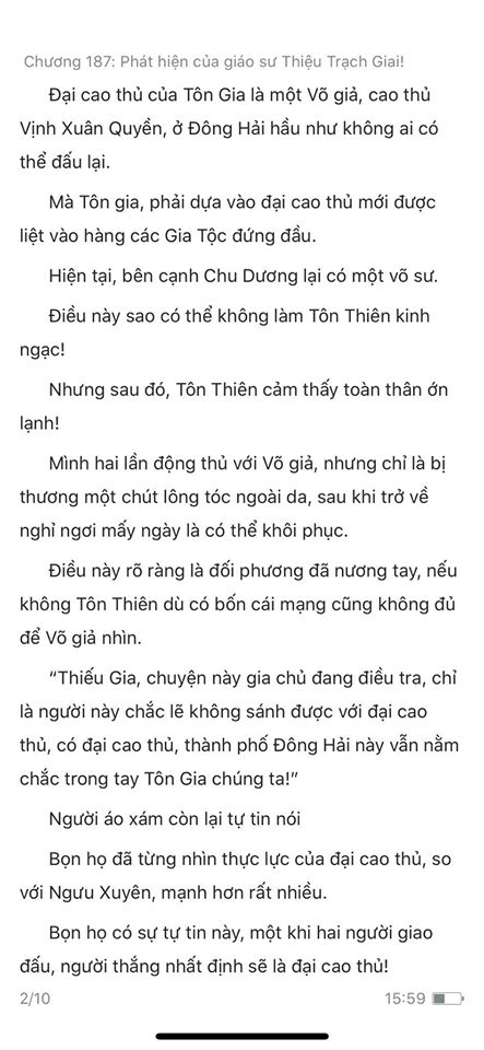 chàng rể đại gia chương 187