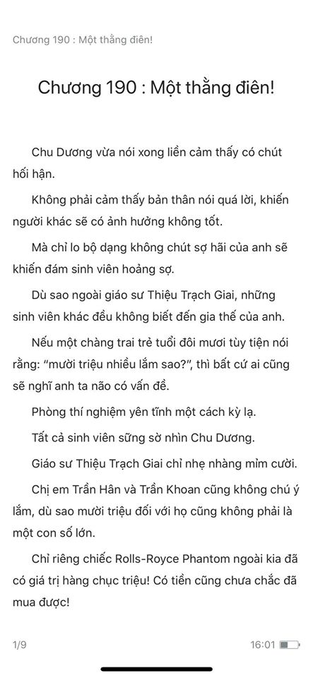 chàng rể đại gia chương 190