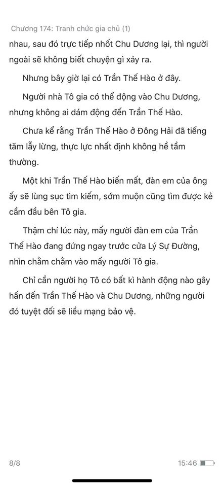 chàng rể đại gia chương 174