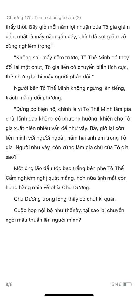 chàng rể đại gia chương 175