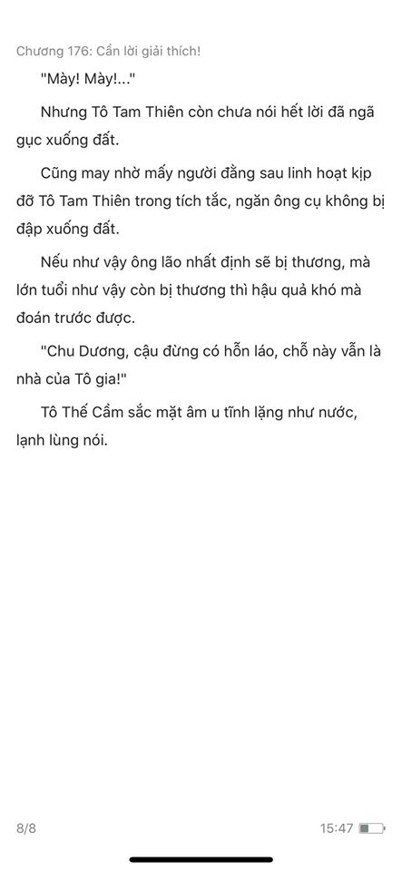 chàng rể đại gia chương 176