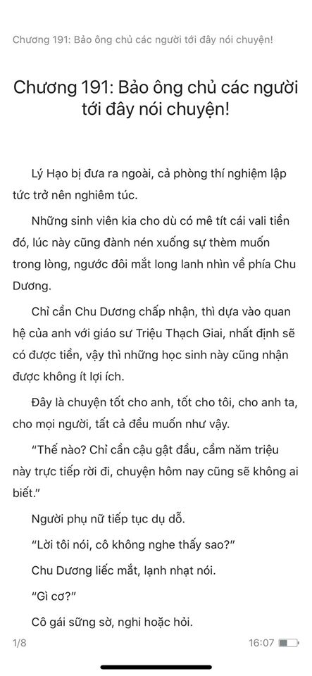 chàng rể đại gia chương 191