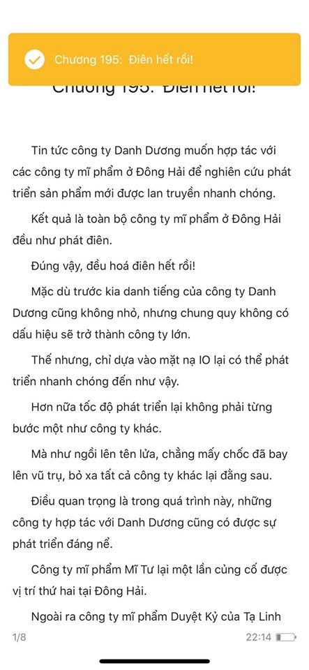 chàng rể đại gia chương 195