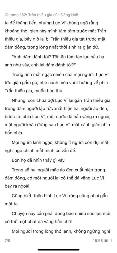 chàng rể đại gia chương 182