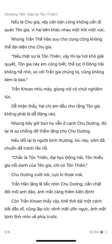 chàng rể đại gia chương 185