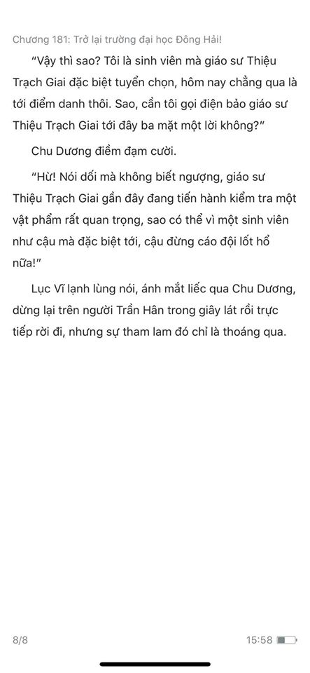 chàng rể đại gia chương 181