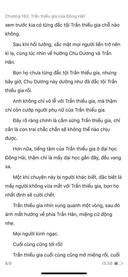 chàng rể đại gia chương 182