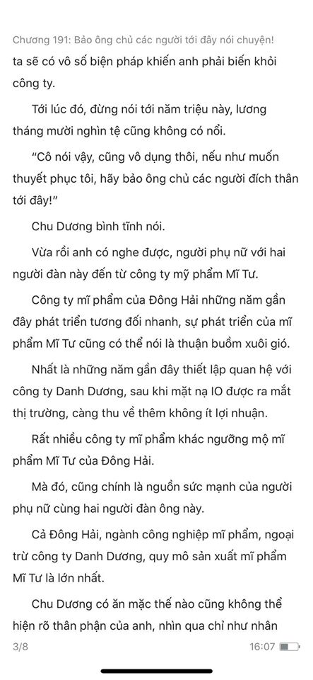 chàng rể đại gia chương 191