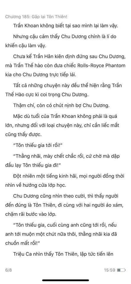 chàng rể đại gia chương 185