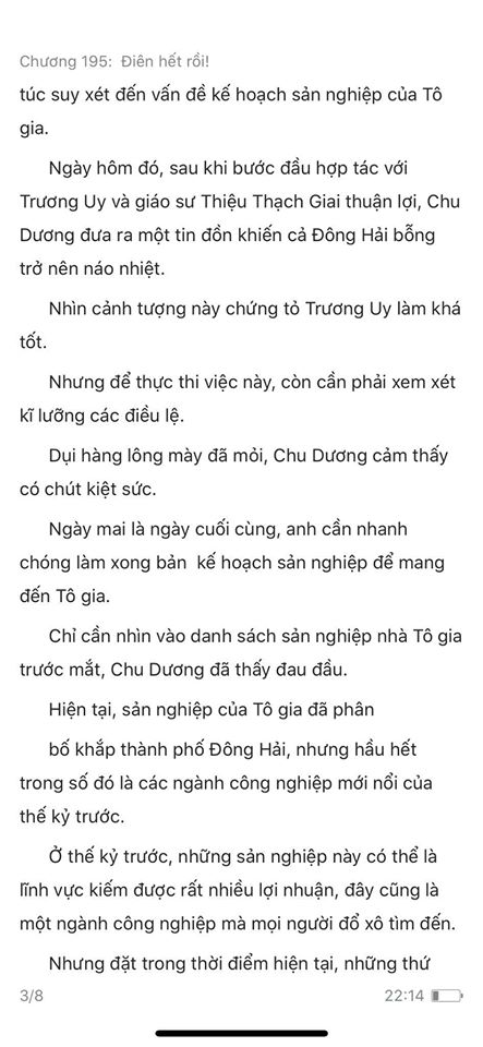 chàng rể đại gia chương 195