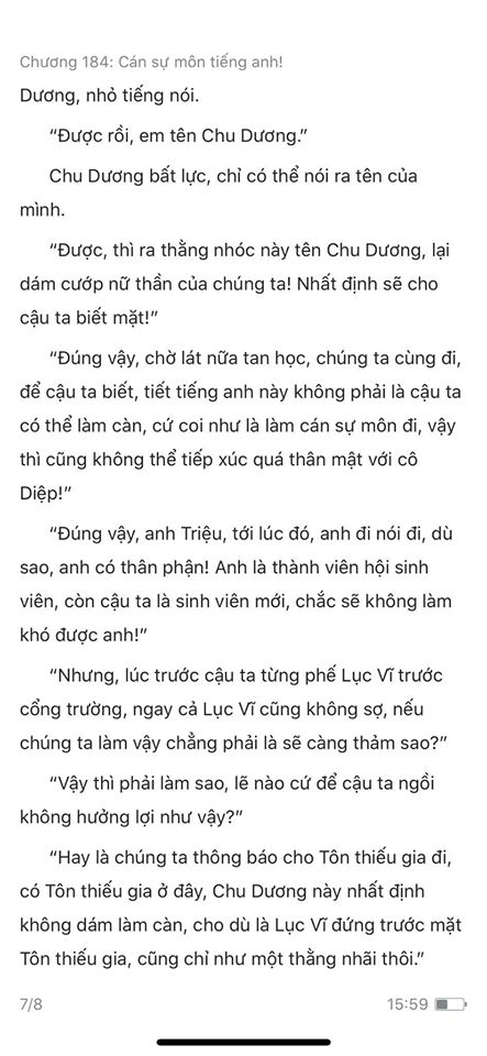 chàng rể đại gia chương 184