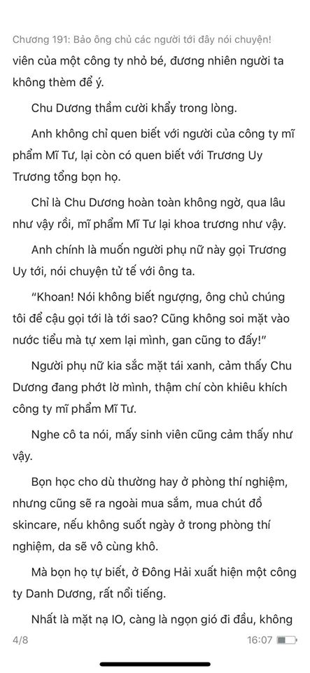 chàng rể đại gia chương 191