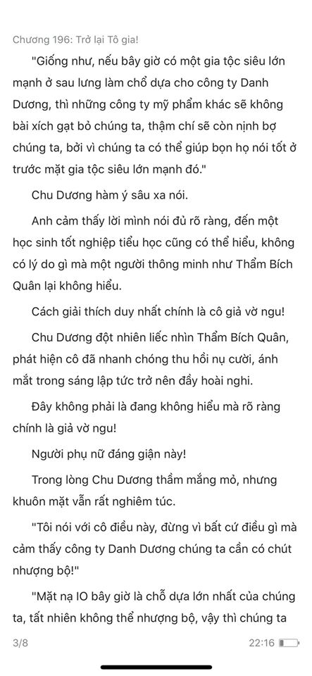 chàng rể đại gia chương 196