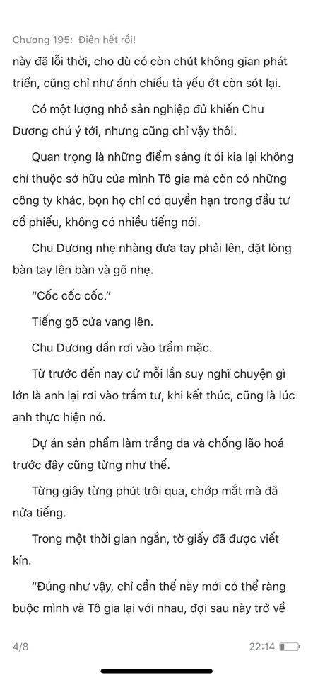 chàng rể đại gia chương 195