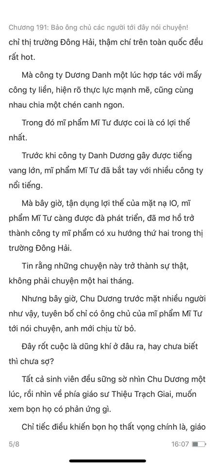 chàng rể đại gia chương 191