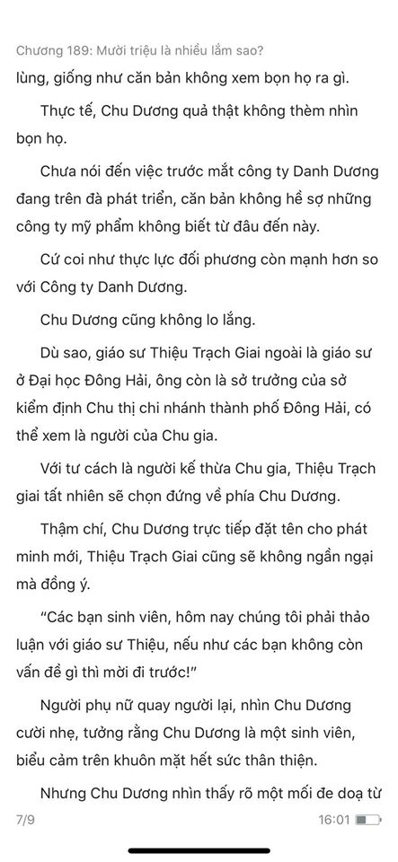 chàng rể đại gia chương 189