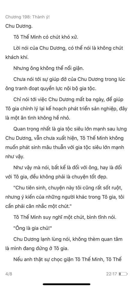 chàng rể đại gia chương 198