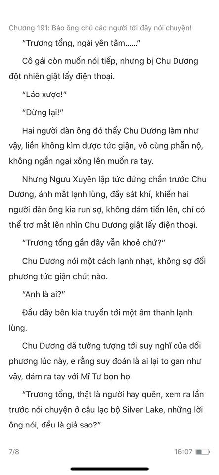 chàng rể đại gia chương 191