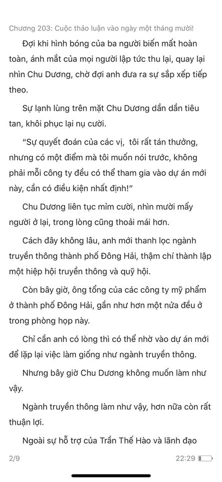 chàng rể đại gia chương 203