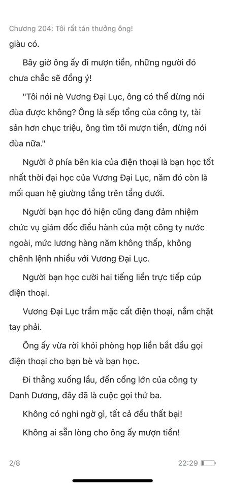 chàng rể đại gia chương 204