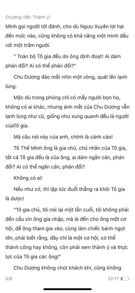 chàng rể đại gia chương 198