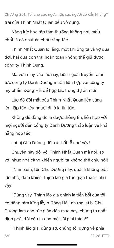 chàng rể đại gia chương 201