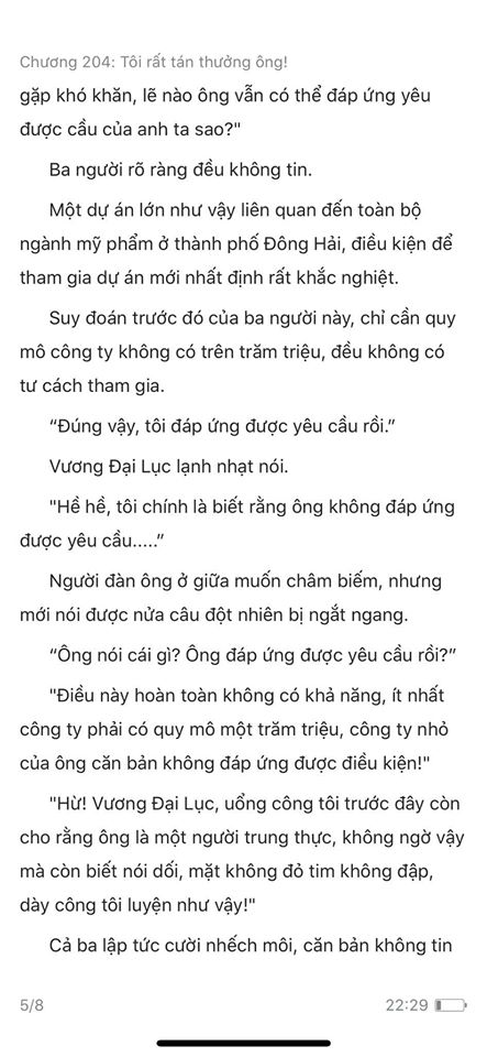 chàng rể đại gia chương 204