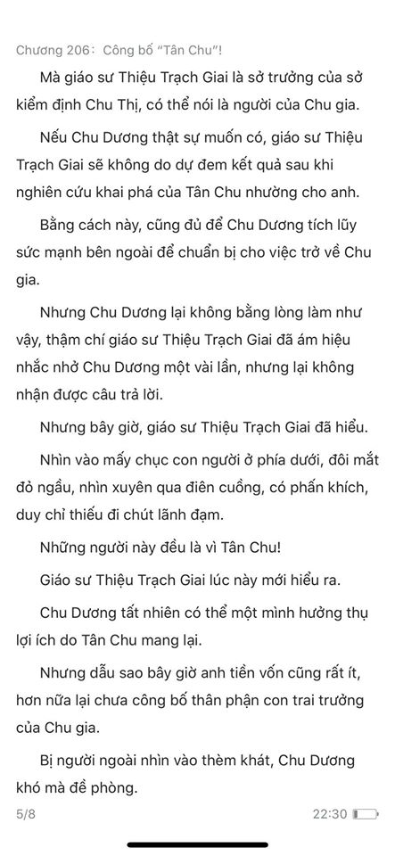 chàng rể đại gia chương 206