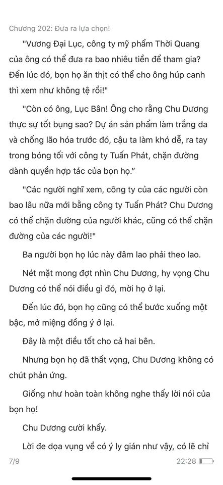 chàng rể đại gia chương 202