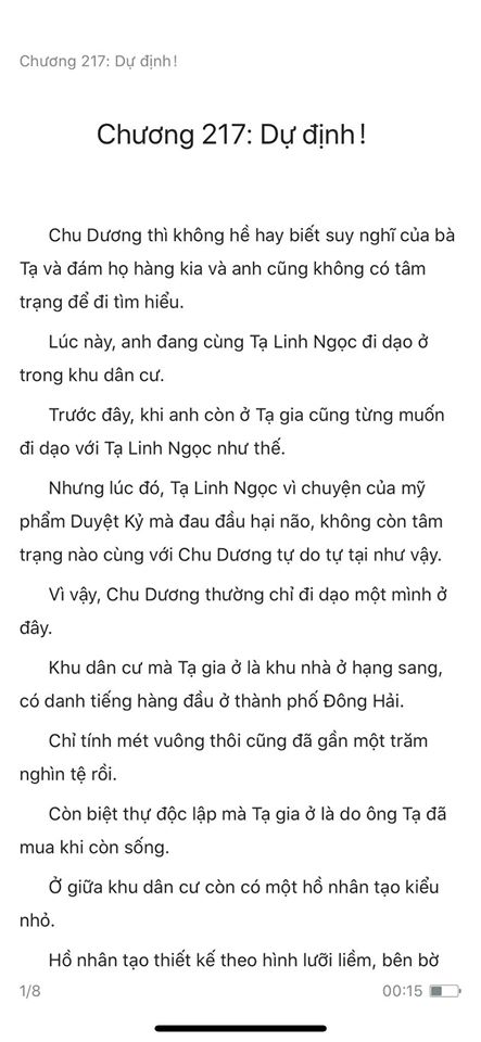 chàng rể đại gia chương 217