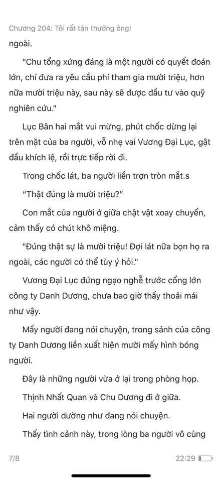 chàng rể đại gia chương 204