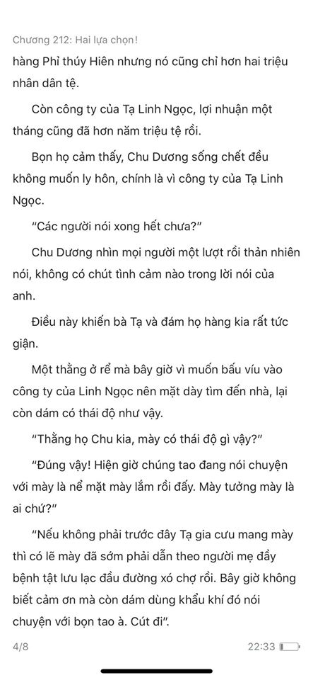 chàng rể đại gia chương 212