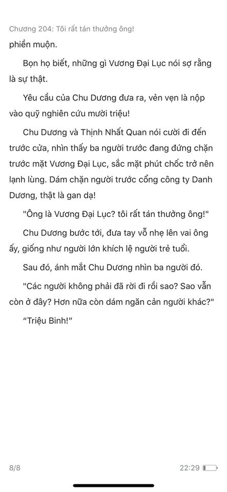 chàng rể đại gia chương 204